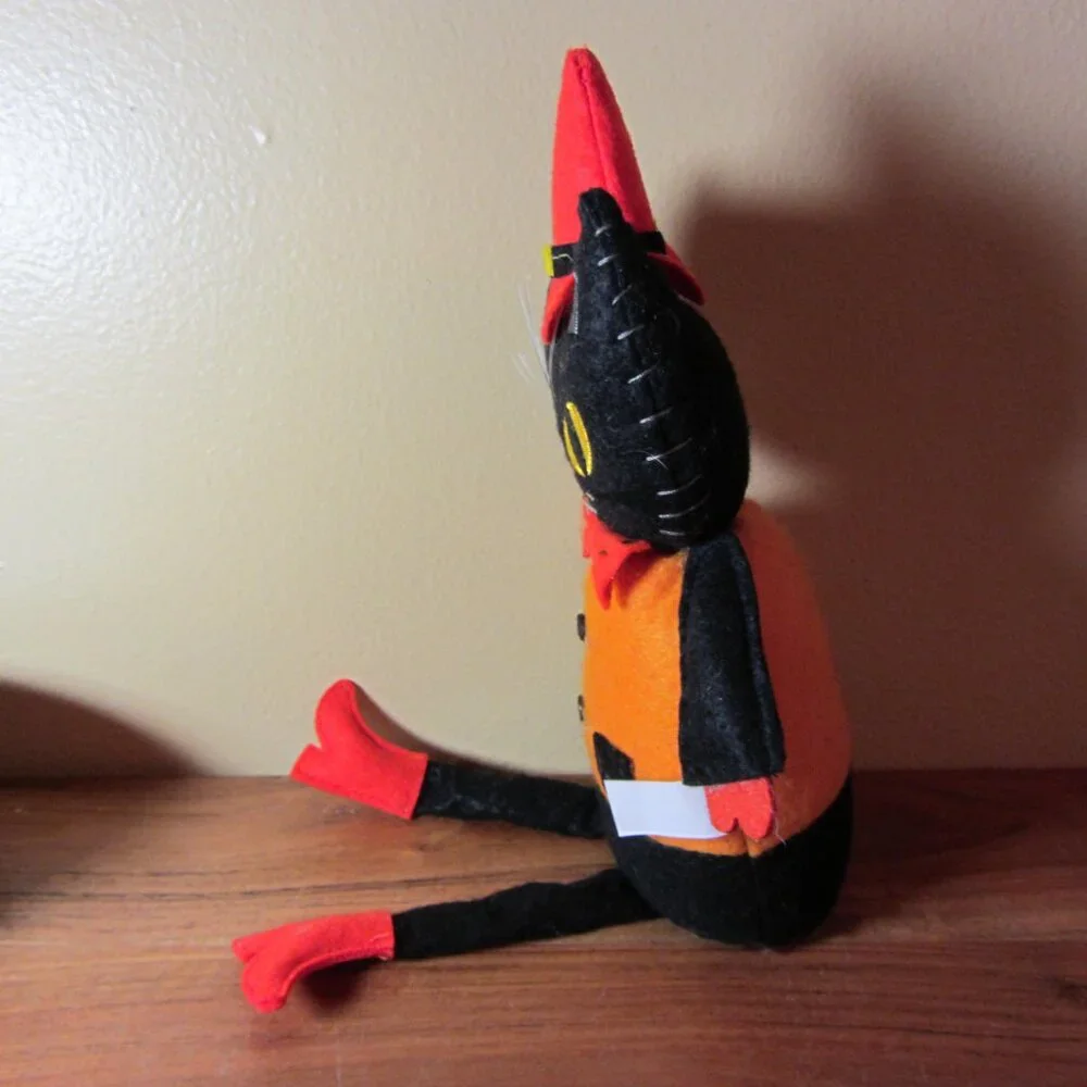 plush target 2017 halloween black cat shelf sitter (W4035)